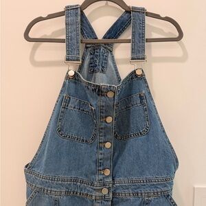 Overall Jean Dress